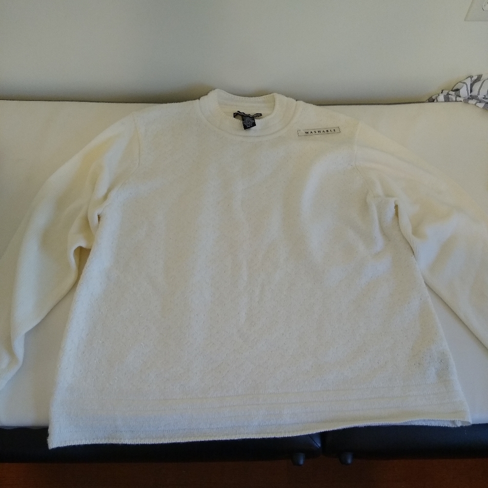 White sweater